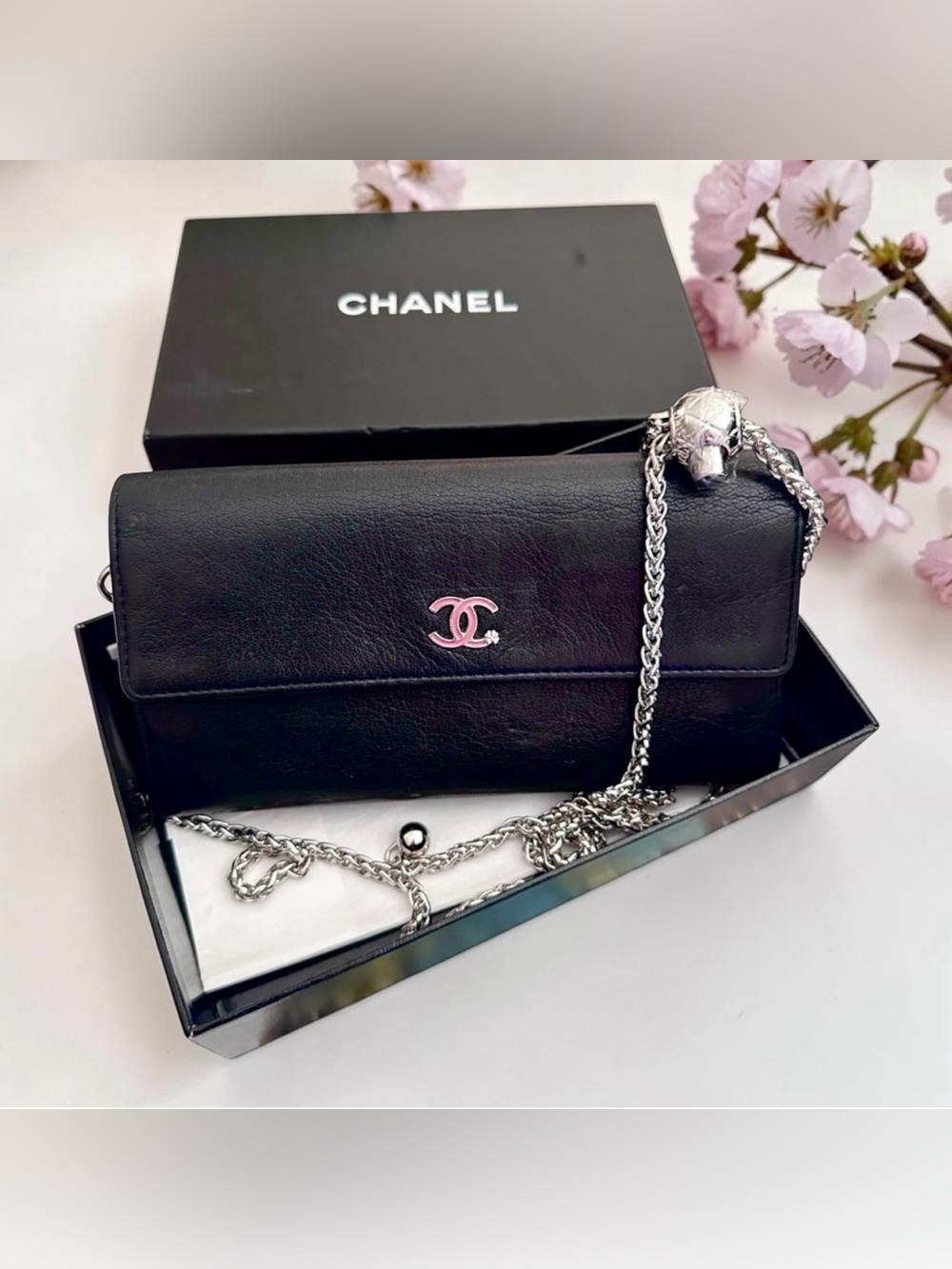 Chanel Lucky Clover Motif  Wallet